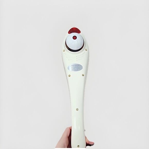 Osaki OS-106A Massage Wand Handheld 3 Speed Percussion Massager Red White Tested - Picture 10 of 12